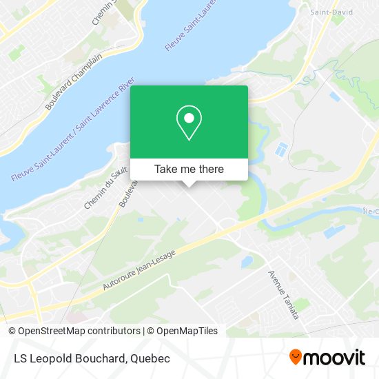 LS Leopold Bouchard map