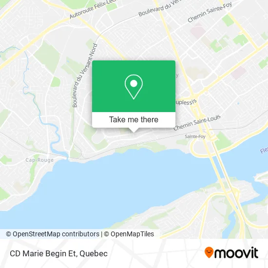 CD Marie Begin Et map