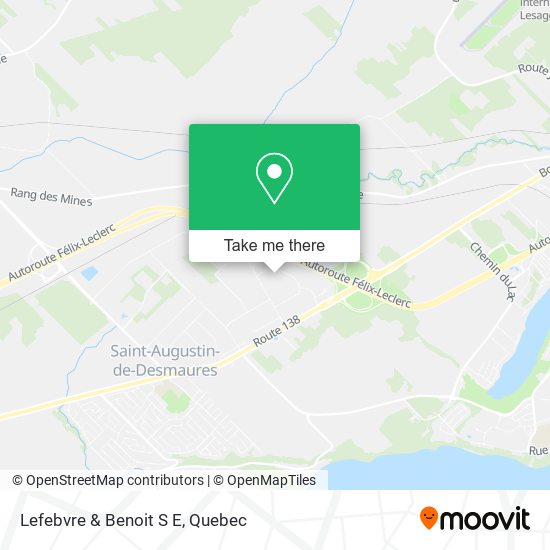 Lefebvre & Benoit S E map