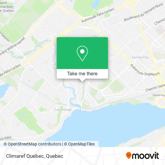 Climaref Quebec map