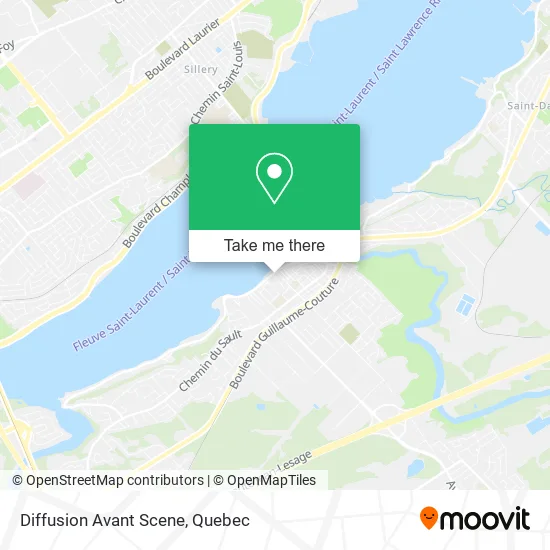 Diffusion Avant Scene map