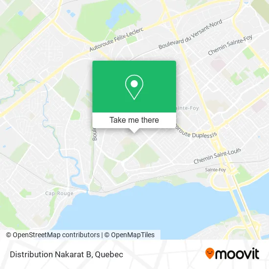 Distribution Nakarat B map