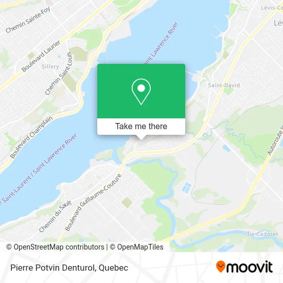 Pierre Potvin Denturol map