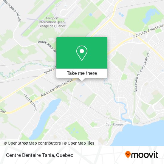 Centre Dentaire Tania map