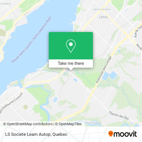 LS Societe Leam Autop map