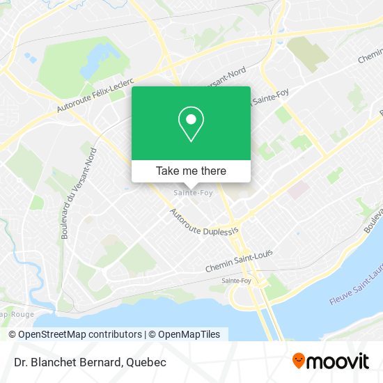 Dr. Blanchet Bernard map