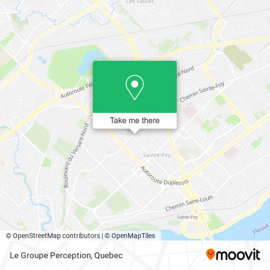 Le Groupe Perception map