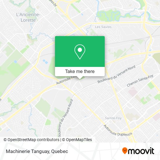 Machinerie Tanguay map
