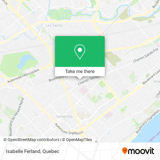Isabelle Ferland map