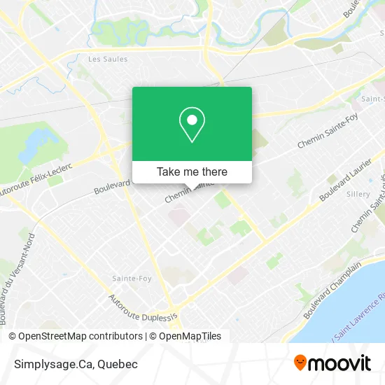 Simplysage.Ca map
