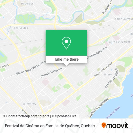 Festival de Cinéma en Famille de Québec map
