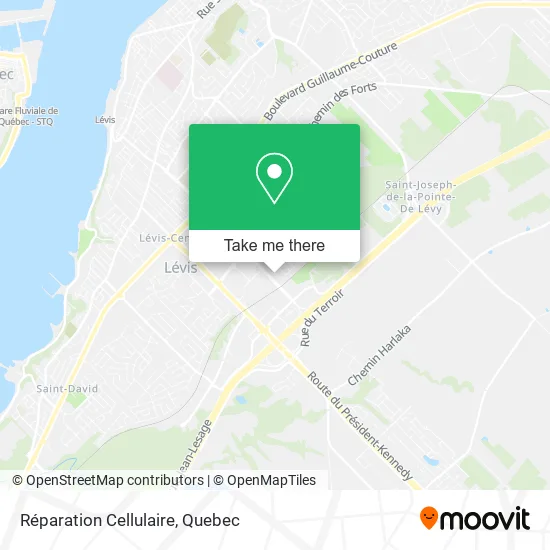 Réparation Cellulaire map