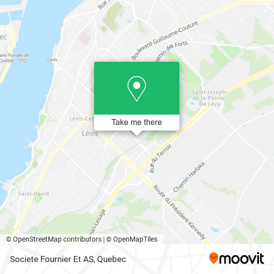 Societe Fournier Et AS map