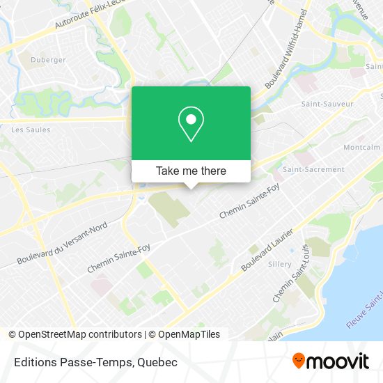 Editions Passe-Temps map