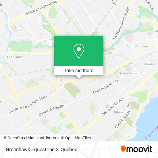 Greenhawk Equestrian S map