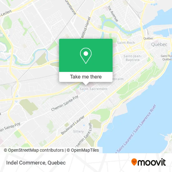 Indel Commerce map