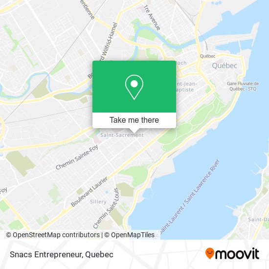 Snacs Entrepreneur map