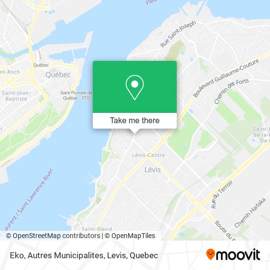 Eko, Autres Municipalites, Levis map