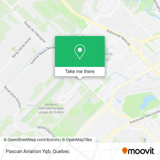 Pascan Aviation Yqb map