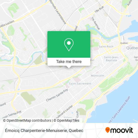 Émoicq Charpenterie-Menuiserie map