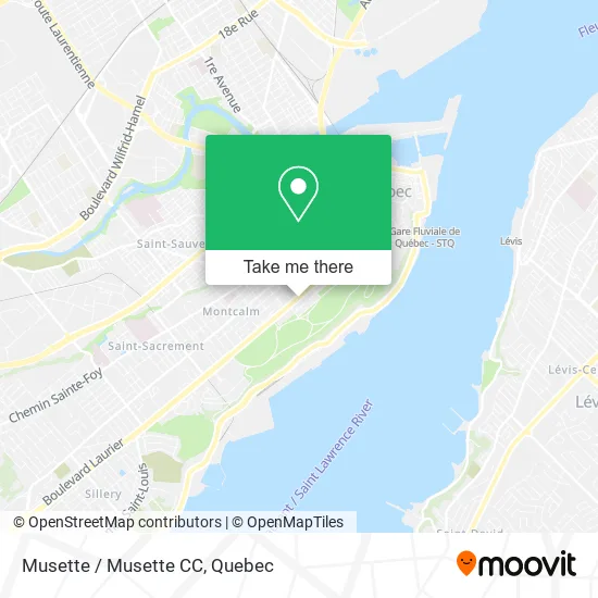 Musette / Musette CC map