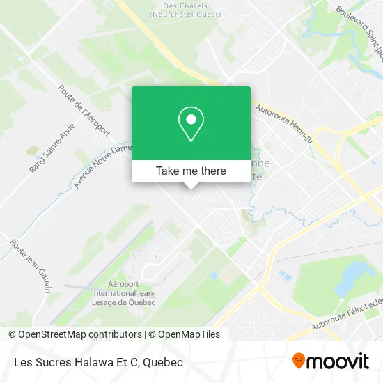 Les Sucres Halawa Et C map