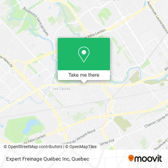 Expert Freinage Québec Inc map