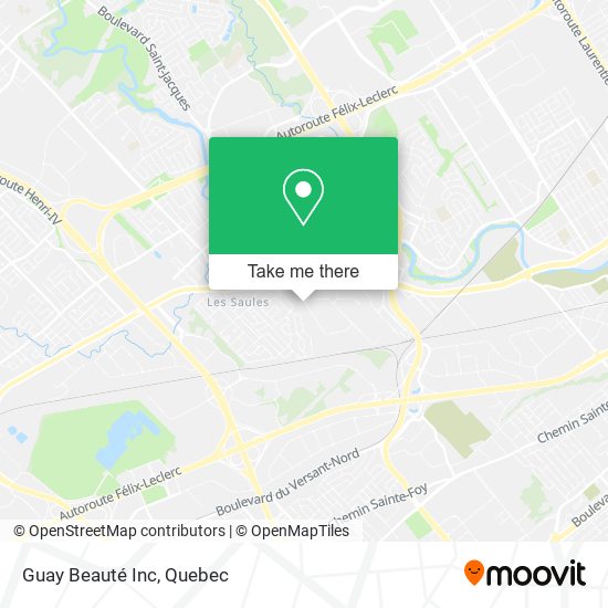 Guay Beauté Inc map