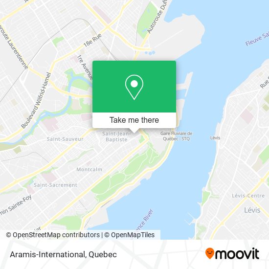 Aramis-International map