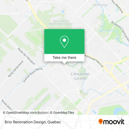 Brio Renovation Design map