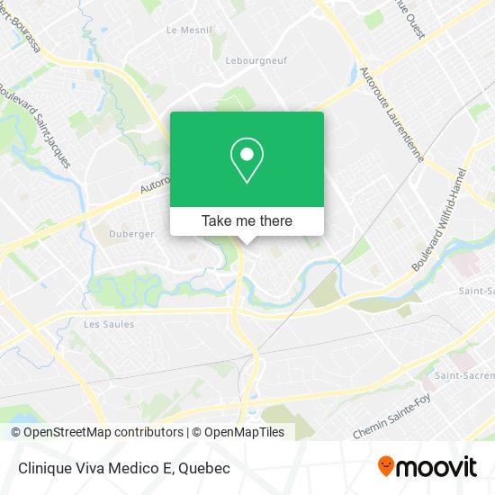 Clinique Viva Medico E map