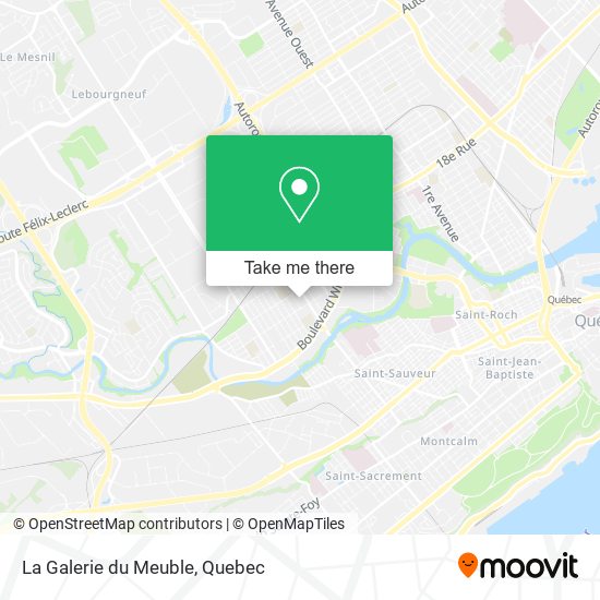 La Galerie du Meuble map