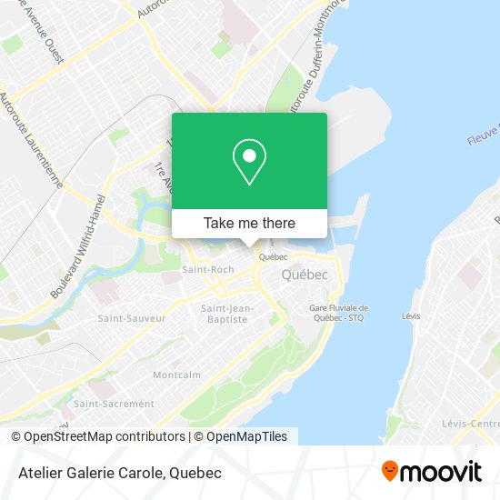 Atelier Galerie Carole map