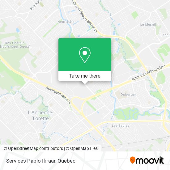 Services Pablo Ikraar map
