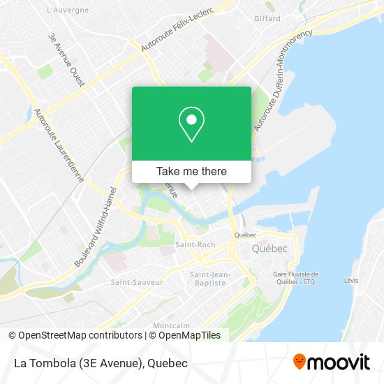 La Tombola (3E Avenue) map