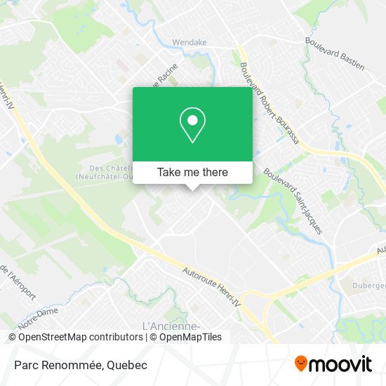 Parc Renommée map