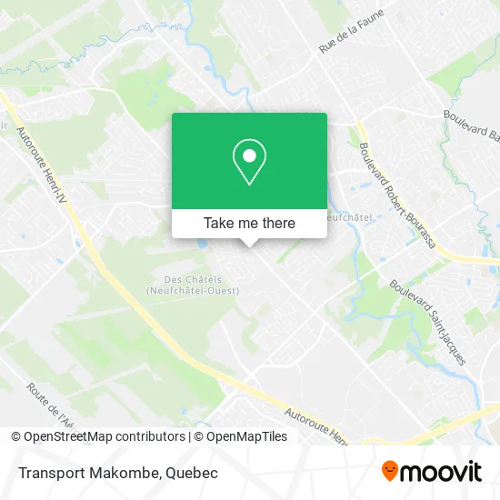 Transport Makombe map