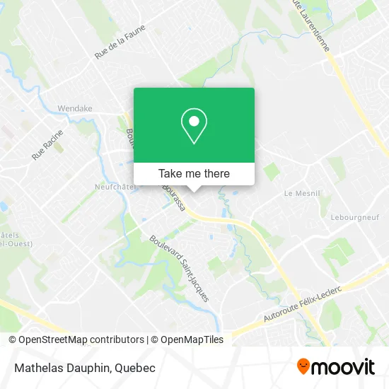 Mathelas Dauphin map