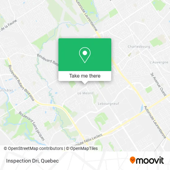 Inspection Dri map