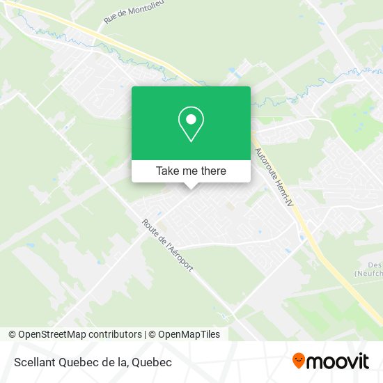 Scellant Quebec de la map