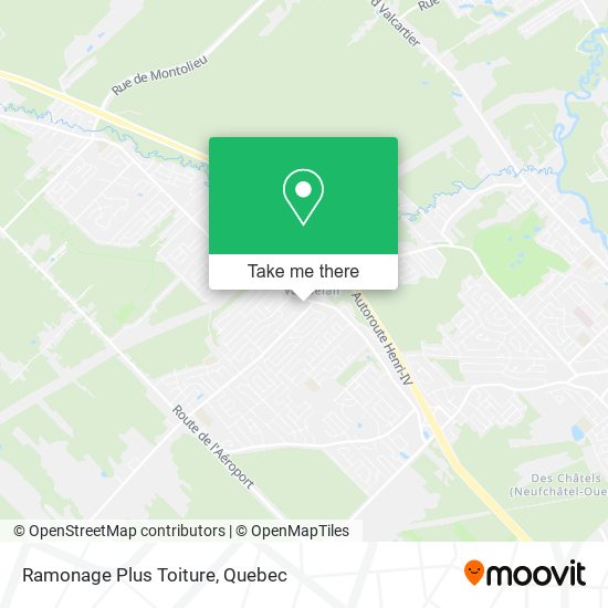 Ramonage Plus Toiture map