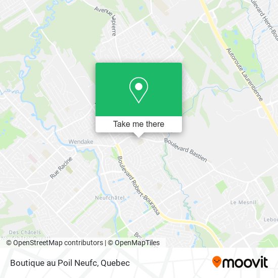 Boutique au Poil Neufc map