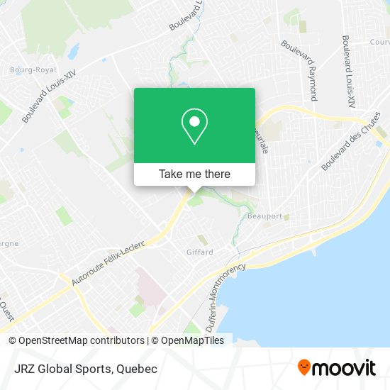 JRZ Global Sports map
