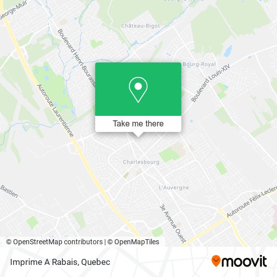 Imprime A Rabais map