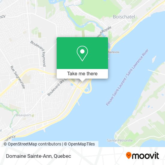 Domaine Sainte-Ann map