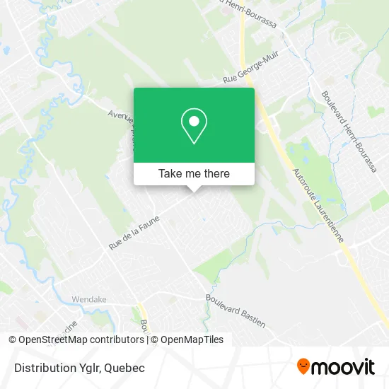 Distribution Yglr map