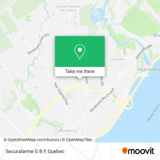 Securalarme G B F map