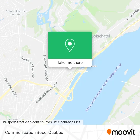 Communication Beco map