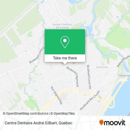 Centre Dentaire André Gilbert map