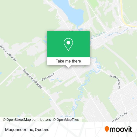 Maçonneor Inc map